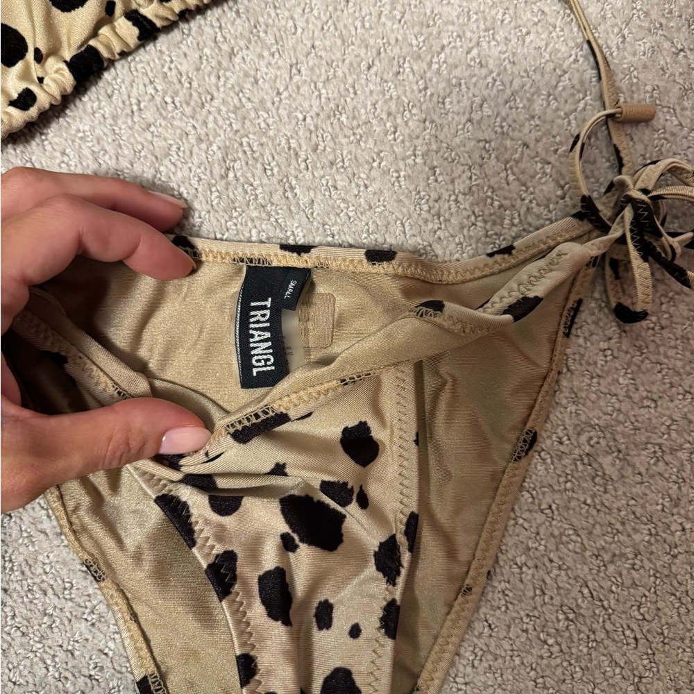 Triangl Vinca-Georgia Cheetah Bikini Set - image 5